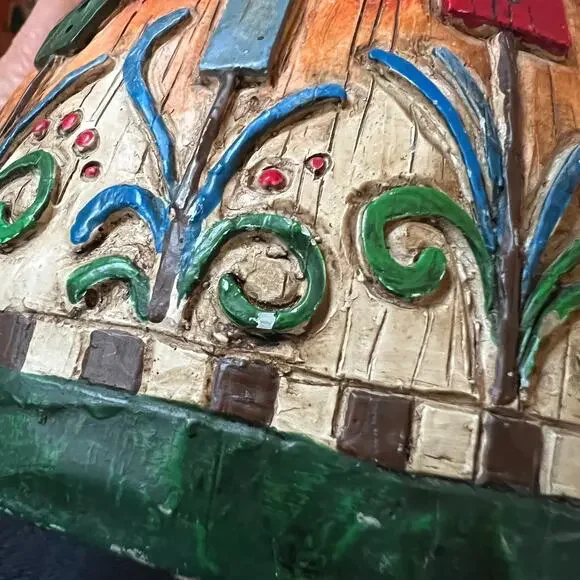 Jim Shore Heartwood Creek birdhouse Santa folk art figure B105532 Rare - Picture 7 of 7